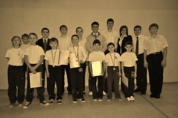 Участники соревновании и судейская бригада