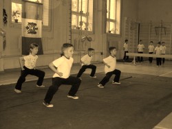 Стойка всадника (ма бу - букв."шаг лошади)