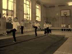 Тан туй - удар носком ноги вперёд